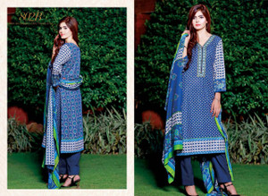 Rashid Summer Classic Cotton Design - 802-B
