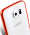 Melkco PolyUltima Case for Galaxy S6 - Transparent Red