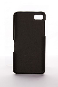 Melkco Leather Snap Cover for Blackberry Z10 - Black
