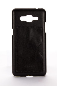 Melkco Leather Snap Cover for Samsung Galaxy Grand Prime - Black