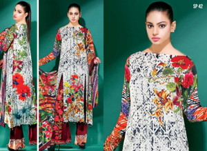 Nation Digital Embroidered Linen Collection - SP-42