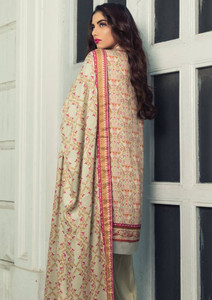 Imperial Grace 3 Piece Resham Twill Linen Collection - 38-OLIVE GREEN