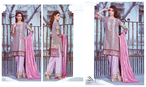 Kalyan Embroidered Shawl Collection - 2B