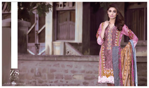 Kalyan Embroidered Shawl Collection - 1B