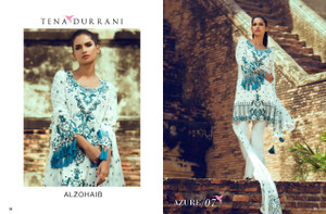 Tena Durrani Luxury Chiffon Design 7