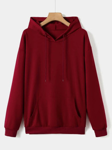 Fifth Avenue DIFT84 Dragon Text Print Hoodie - Maroon