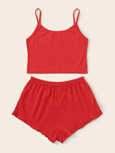 Fifth Avenue Women's WSNS15 Printed Tank Top and Shorts Set