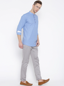 Fifth Avenue Men's Stitched Button Kurta FAMSBK8