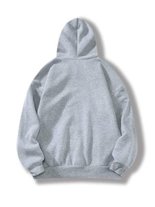 Fifth Avenue DIFT228 Vintage Print Hoodie - Grey