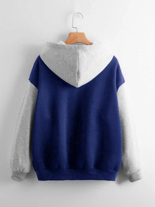 Fifth Avenue Printed Color Block Detail Hoodie FA21W21