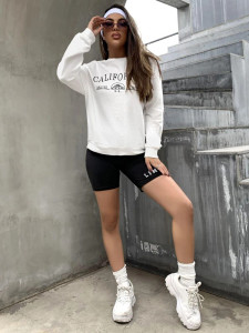 Fifth Avenue DIFT365 California Printed Sweatshirt - White