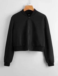 Fifth Avenue Zip Detail Bomber Jacket FA21W50
