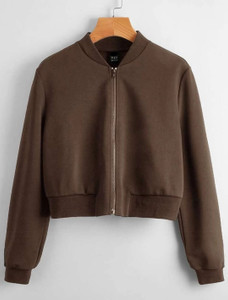 Fifth Avenue Zip Detail Bomber Jacket FA21W52