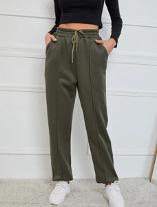 Fifth Avenue Women's Front Stitch Detail Jogger Pants FAWFJP2