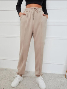Fifth Avenue Women's Front Stitch Detail Jogger Pants FAWFJP3