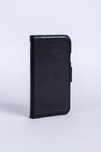 Melkco Mini Wallet Book Type Leather Case for Samsung Galaxy S4 - Black Split