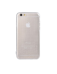 Melkco Crocodile Skin Pattern TPU for iPhone 6 / 6s 4.7" - Transparent