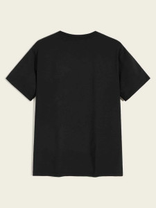 Fifth Avenue Mini Rose Printed MIFT20 T-Shirt - Black
