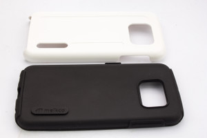 Melkco Kubalt Double Layer Case for Galaxy S6 - White/Black