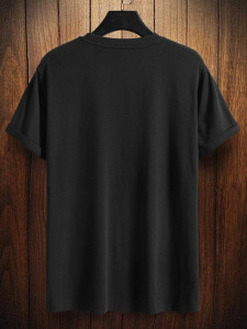 Fifth Avenue Bed Calling Printed MIFT113 T-Shirt - Black