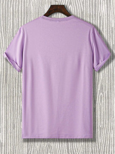 Fifth Avenue Mountain Text Printed MIFT138 T-Shirt - Purple