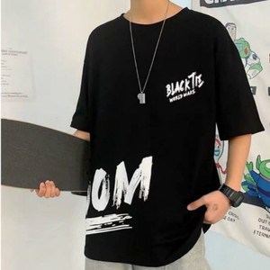 Fifth Avenue Text Printed MIFT176 T-Shirt - Black