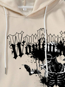 Fifth Avenue Printed Hoodie MIFT270 - Cream