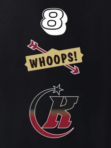 Fifth Avenue Printed Zip Hoodie MIFT305 - Black