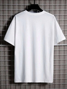Fifth Avenue Lion Printed MIFT372 T-Shirt - White