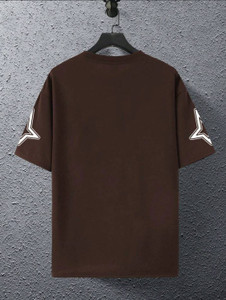 Nine Zero Chicago 26 Printed NZMT7 T-Shirt - Brown