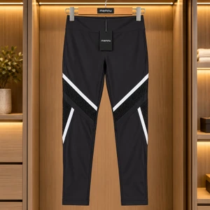 Women's Mesh Panel Detail Active Wear Leggings - WAL301