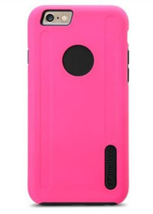 Melkco Kubalt Double Layer Case for Apple iPhone 6 / 6s (4.7") - Pink / Black