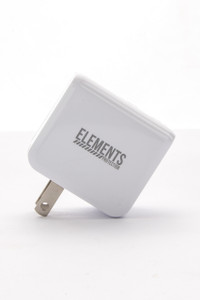 Elements Dual USB Smartphone Wall Super Fast Charger