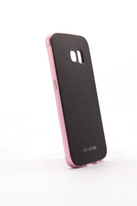 X-Doria Bump Leather Case for Samsung Galaxy S6 Edge - Pink