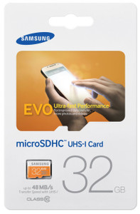 Samsung Evo MicroSDXC UHS-I Card 32GB