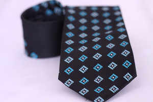 Tayyab Bombal Men's Navy Blue Necktie