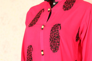 Pink Silk Lawn Shirt By Marjan