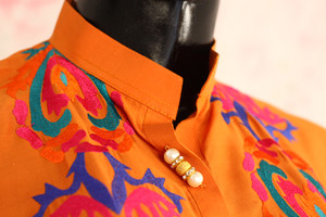 Rust Stone Boski Shirt By Marjan