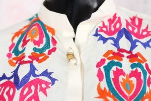 White Stone Boski Shirt By Marjan