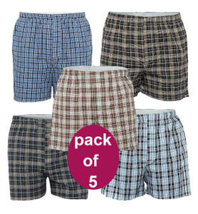 Pack of 5 Boxer Shorts by Tee Tall