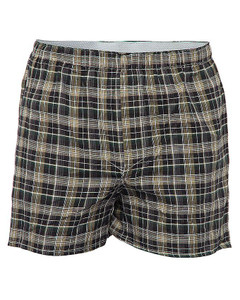 Cotton Checkered Boxer Shorts by Tee Tall