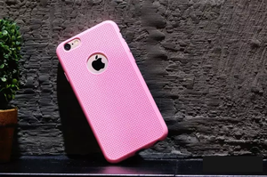 fshang Ventilate Case for iPhone 6 / 6s Plus - Pink