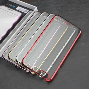 fshang Transparent Cool Case for iPhone 6 - Gun Metal