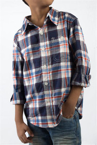 Cherokee Kids Casual Shirt - Blue and White