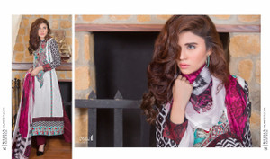 Wijdan Premium Embroidered Viscose Design 206-A