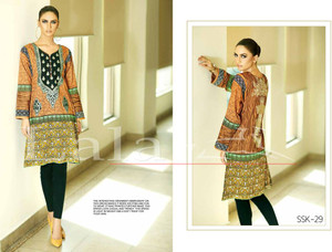 Lala La Femme Embroidered Kurti Design SSK-29