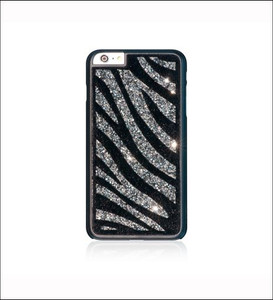 Bling My Thing iPhone 6 / 6s 4.7" Glam! Zebra Black