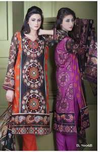 Sapna Chiffon Collection Design 7006-B