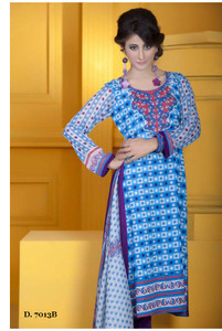 Sapna Chiffon Collection Design 7013-B