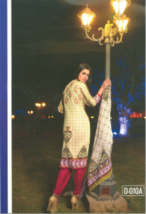 Colors Embroidered Lawn Collection D-0010A